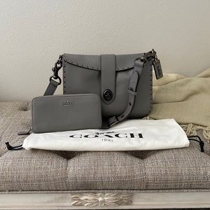 Coach 1941 Page 27 with Rivets and Matching Wallet